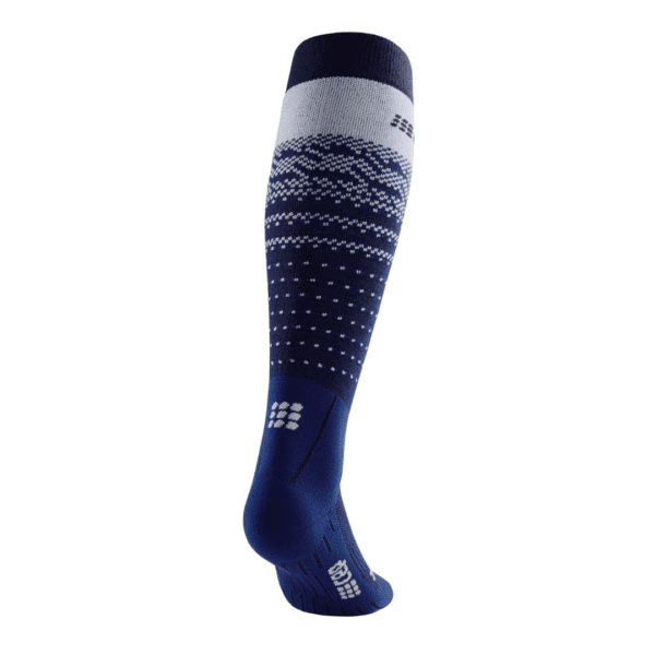 CEP ski thermo merino socks, blue/grey - Image 3