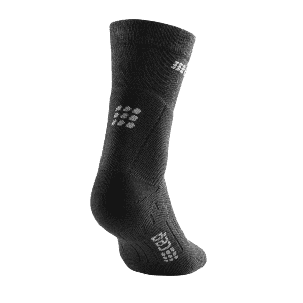 Ανδρικές Κάλτσες CEP cold weather mid-cut socks, black - Image 3