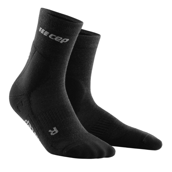 Ανδρικές Κάλτσες CEP cold weather mid-cut socks, black - Image 4