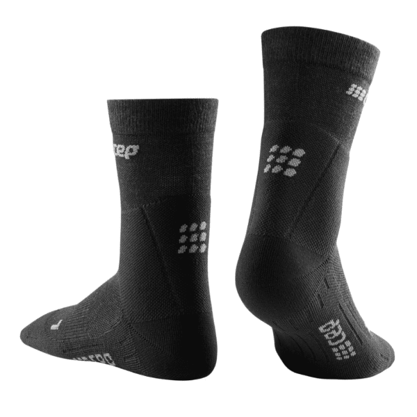 Ανδρικές Κάλτσες CEP cold weather mid-cut socks, black - Image 5