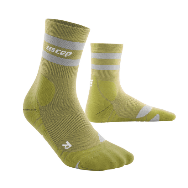 Ανδρικές Κάλτσες CEP hiking 80's socks, mid cut, olive/grey - Image 3