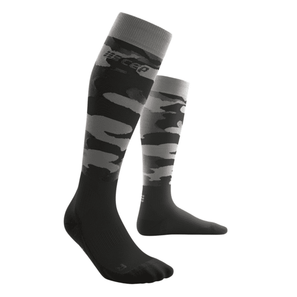 Ανδρικές Κάλτσες CEP camocloud socks, tall, black/grey - Image 3