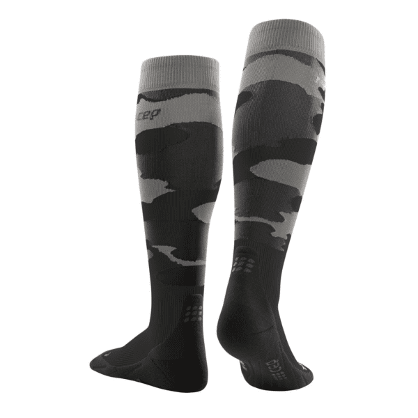 Ανδρικές Κάλτσες CEP camocloud socks, tall, black/grey - Image 4