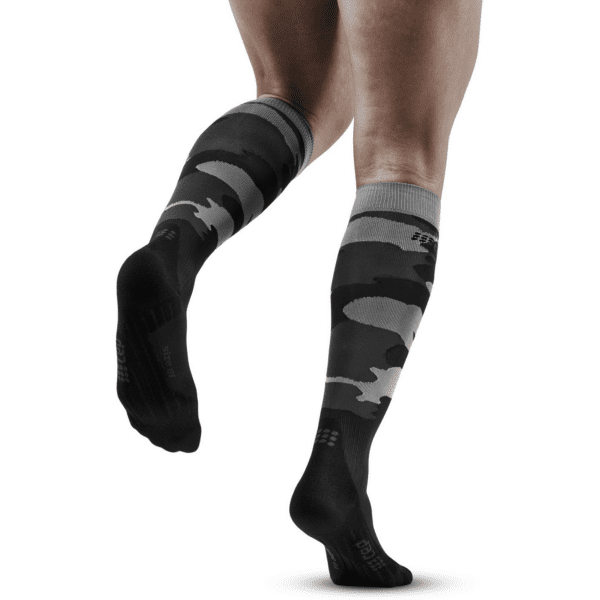 Ανδρικές Κάλτσες CEP camocloud socks, tall, black/grey - Image 2