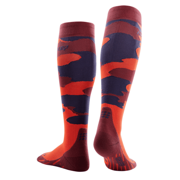 Ανδρικές Κάλτσες CEP camocloud socks, tall, lava/peacoat - Image 4