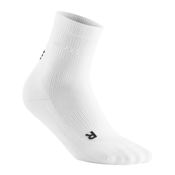 Ανδρικές Κάλτσες CEP classic all white socks, mid cut, white - Image 3