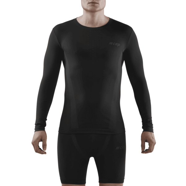 CEP cold weather base shirt, long sleeve, black,