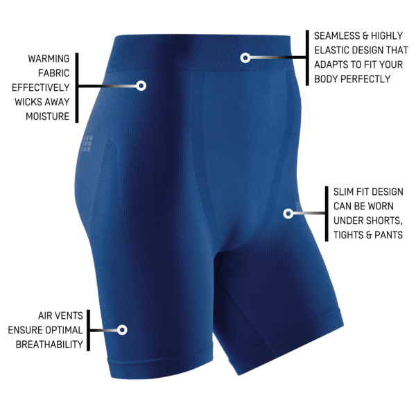 CEP cold weather base shorts, boxer, blue - Image 3