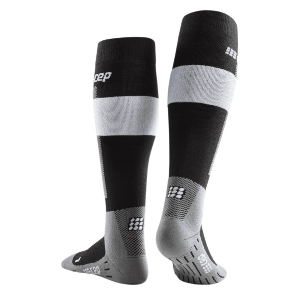 CEP merino socks, skiing, tall, v2, grey - Image 2