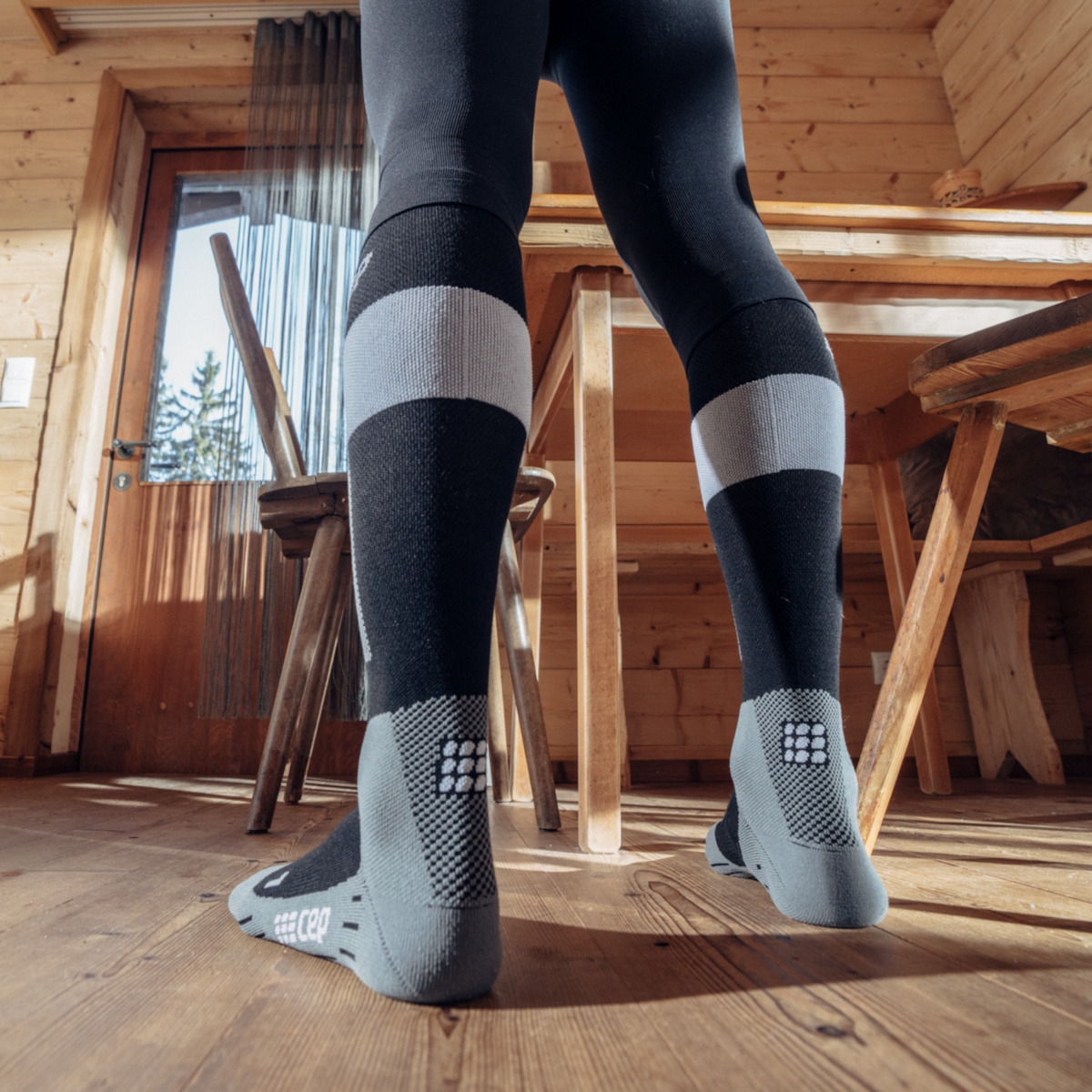 Cep Κάλτσες Σκι Merino Socks V2 Γκρι