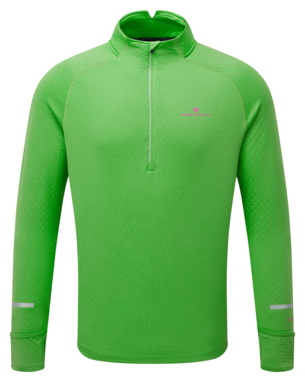 Ανδρική Μπλούζα Men's Tech Prism 1/2 Zip Tee Πράσινο