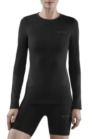 Εσωθερμικό - Cep Cold Weather Base Shirt Long Sleeve women Μαύρο