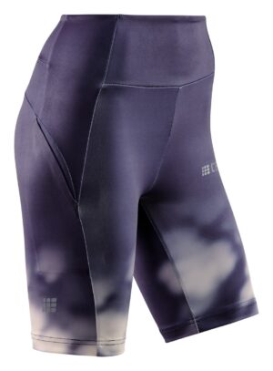 Γυναικείο Σορτσάκι CEP bloom shorts, running, women blue/white