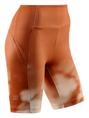Γυναικείο Κολάν CEP bloom shorts, running, women ginger/white