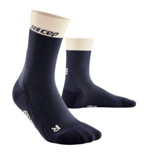 Ανδρικές Κάλτσες CEP bloom socks, running, mid cut, men blue