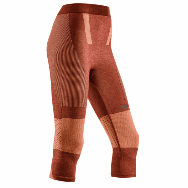 CEP Γυναικεία Ισοθερμικά Σκι touring 3/4 base tights Κόκκινο
