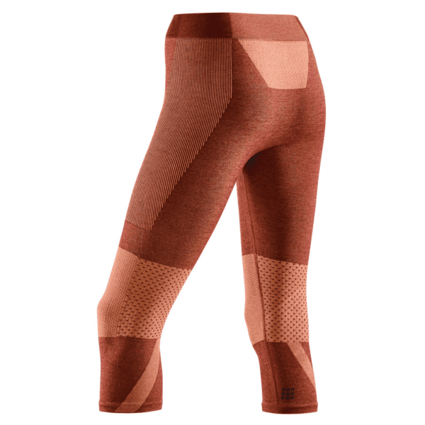 Γυναικεία Ισοθερμικά  CEP ski touring 3/4 base tights Κόκκινο - Image 2