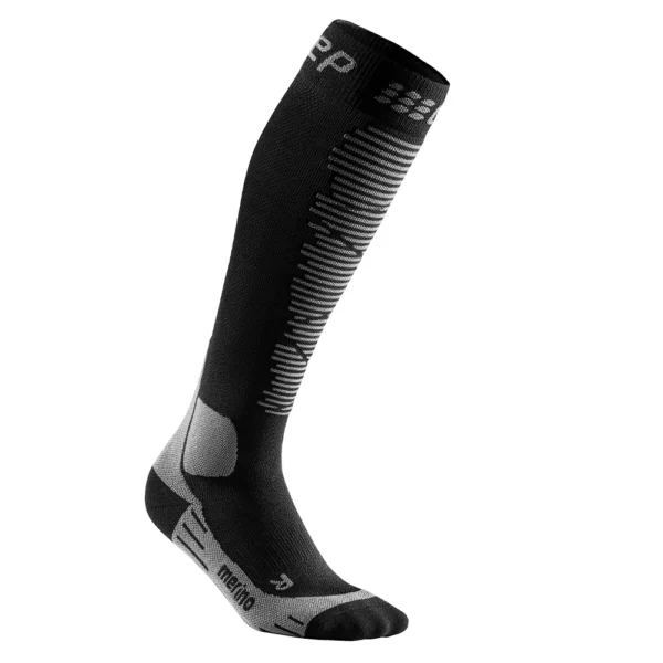 Συμπιεστικές Κάλτσες Σκι CEP ski thermo socks* Μαύρο
