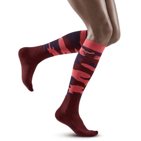 Γυναικείες Συμπιεστικές Κάλτσες CEP camocloud socks  tall Κόκκινο