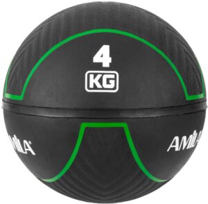 AMILA Μπάλα AMILA Medicine Ball HQ Rubber 4Kg 90708