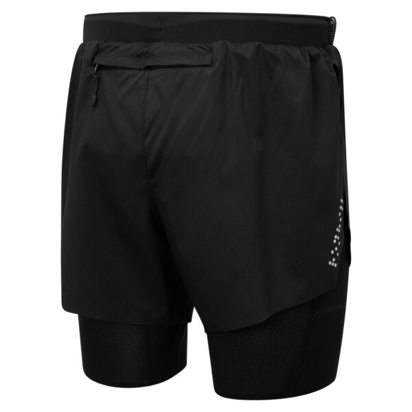 Ronhill Ανδρικό Σορτσάκι Men's Tech Distance Twin Short Black - Image 2