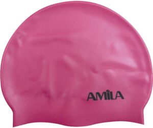 AMILA Σκουφάκι Κολύμβησης Παιδικό AMILA Ροζ 47019