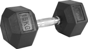 AMILA Αλτήρας Εξάγωνος Rubber Cover Class A - 15,0Kg 84541