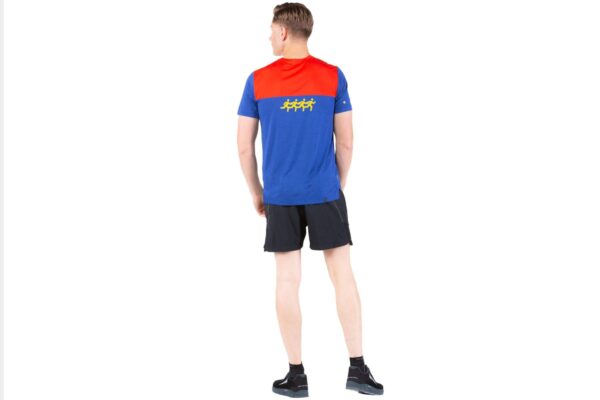 Ronhill Ανδρική Μπλούζα Men's Tech Trio S/S Tee DarkCobaltMarl/Solar - Image 4