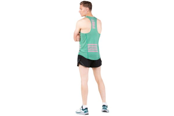 Ronhill Ανδρική Μπλούζα  Men's Tech Golden Hour Vest Bright Green Fast - Image 3