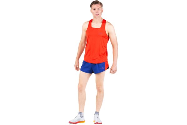 Ronhill Ανδρικό Σορτσάκι Men's Tech Revive Racer Short Dark Cobalt/Flame - Image 2