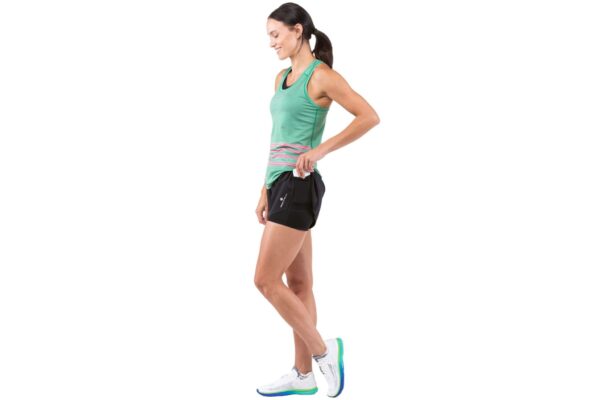 Ronhill Γυναικείο Σορτσάκι Wmn's Tech Distance Twin Short Black - Image 3