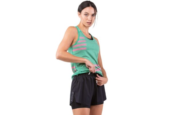 Ronhill Γυναικείο Σορτσάκι Wmn's Tech Distance Twin Short Black - Image 5