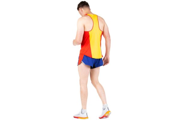 Ronhill Ανδρικό Σορτσάκι Men's Tech Revive Racer Short Dark Cobalt/Flame - Image 3