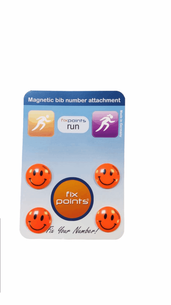 Fixpoints Smile Orange Neon - Bib Holder - Συσκευασία 4 τεμάχια - Image 3