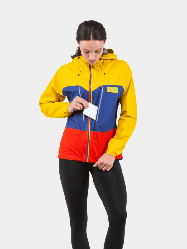 Γυναικείο Αδιάβροχο Women's Tech Fortify Jacket Dark Cobalt/Solar - Image 4