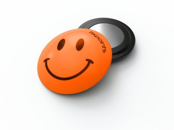 Fixpoints Smile Orange Neon - Bib Holder - Συσκευασία 4 τεμάχια