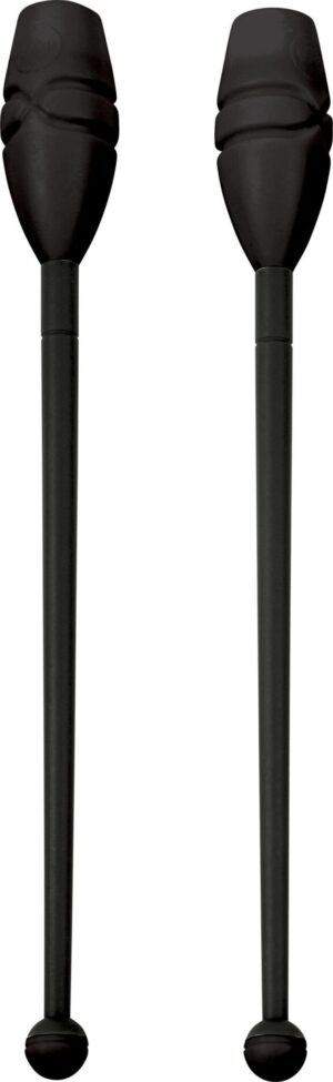 AMILA Κορίνες Ρυθμικής Γυμναστικής 41cm Μαλακές, Μαύρες 98965