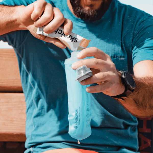HYDRAPAK B270HP SOFTFLASK 250ml Malibu Blue - Image 3