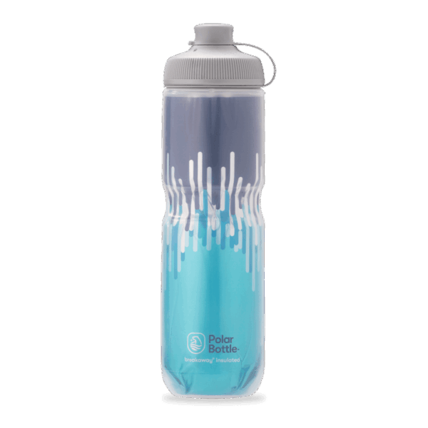 Παγούρι POLAR BOTTLE INB24OZ08MG BREAKAWAY® MUCK INSULATED ZIPPER 710ml Slate Blue/Turquoise
