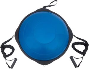 AMILA AMILA Balance Ball με Ξύλινη Βάση Μπλε 63cm 48192