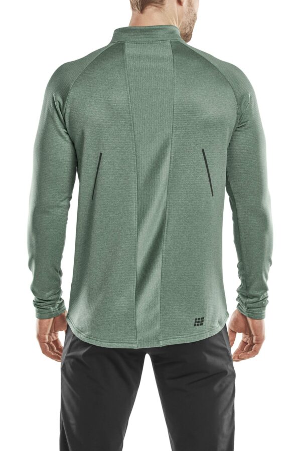 CEP cold weather zip shirt, long sleeve, green, men - Image 9