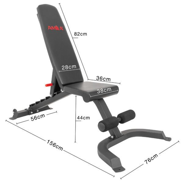 AMILA Πάγκος Γυμναστικής Ρυθμιζόμενος AMILA 43969 - Image 5