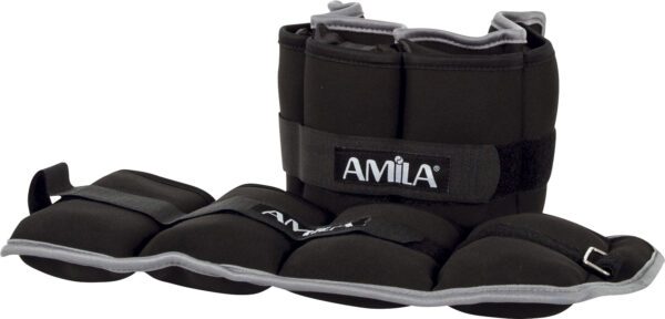 AMILA Βάρη Άκρων Neoprene Προσθαφαιρούμενα 2x2,50kg 44105 - Image 4