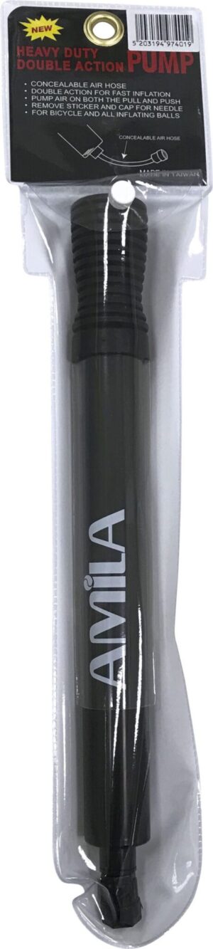 AMILA Τρόμπα Χεριού 27,5cm Διπλής Ενέργειας (25,2 psi) 97401