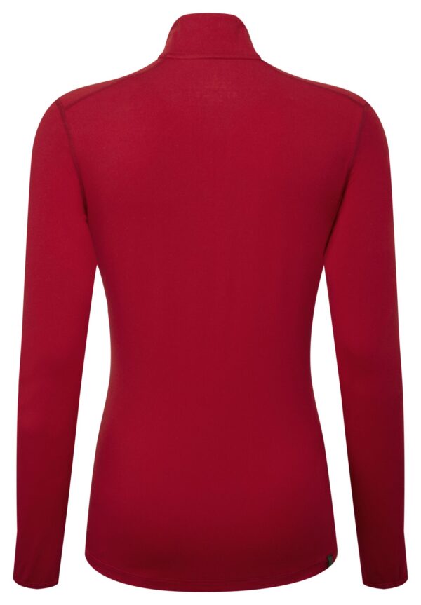 Ronhill Wmn's Core Thermal 1/2 Zip Rh-01048 Jam/Flame - Image 2
