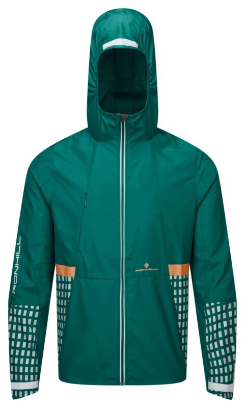 Ronhill Men's Tech Afterhours Jacket RH-01064 DpLagoon/Copper/Rflct