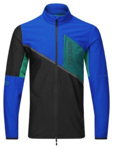Ronhill Men's Tech Gore-Tex Windstopper Jacket R400 Black/Cobalt