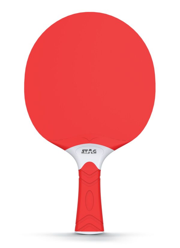 STAG Ρακέτα Ping Pong Εξωτερικού Χώρου STAG Halo Κόκκινη 42523 - Image 2