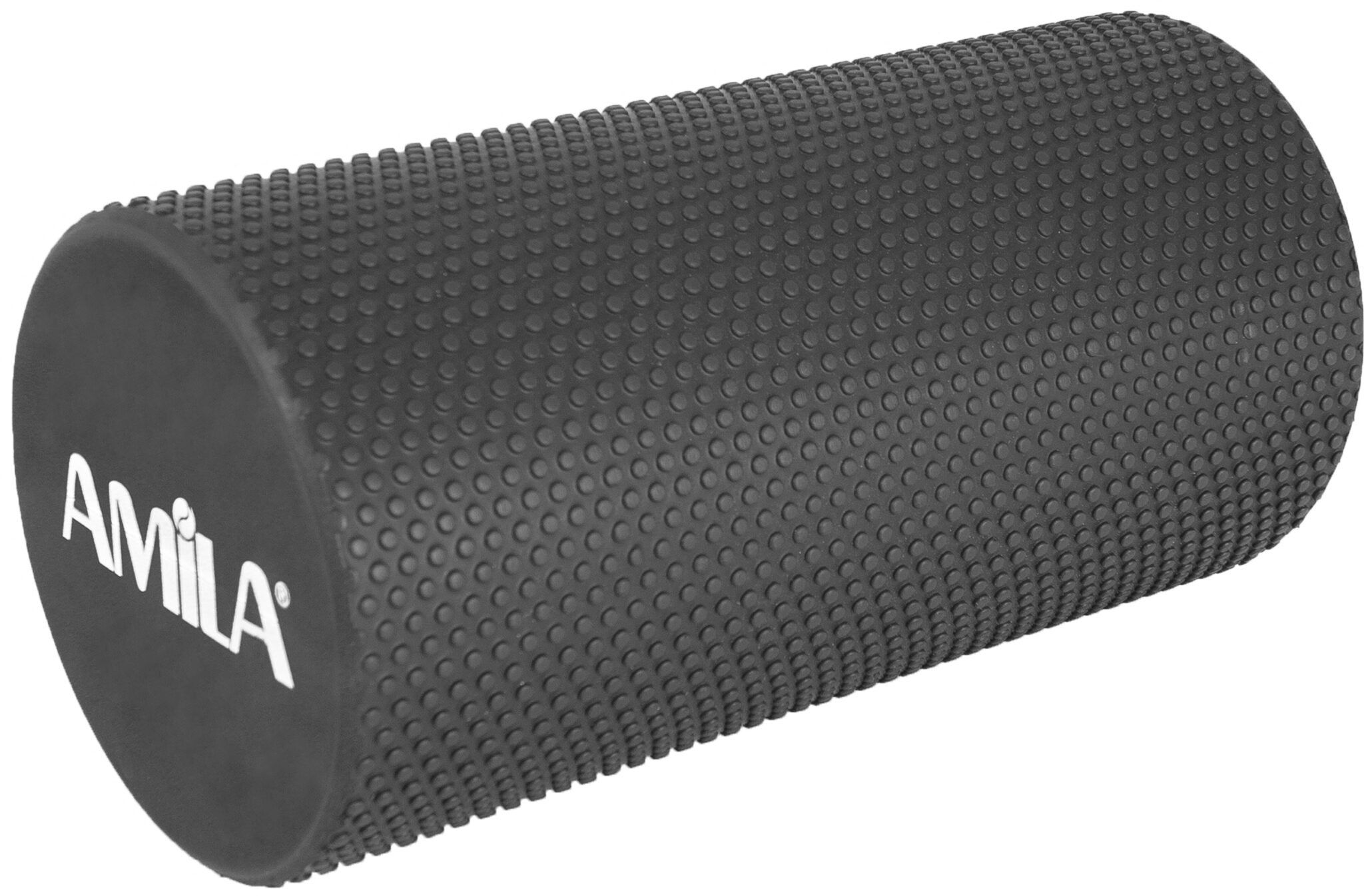 AMILA Foam Roller Pro Φ15x30cm Μαύρο 96824