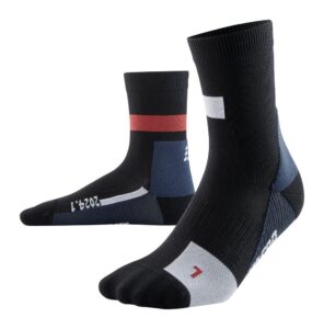 CEP Κάλτσες The Run Limited 2024.1 Mid Cut black Men